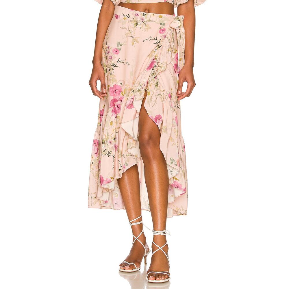 Yumi Kim 'Anita' Pink Rayon Skirt Size XS